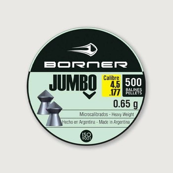 Пули Borner Jumbo, 500 шт