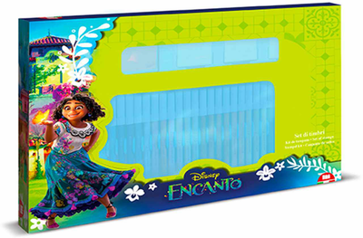Zestaw pieczątek Multiprint Dante Disney Encanto z pisakami do kolorowania 36 szt (8009233571181)