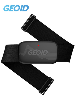 Нагрудный датчик пульса GEOID HS500 Bluetooth и ANT+ , пульсометр для Garmin | Polar | Bryton | Strava | Suunto | Lezyne | Apple Watch