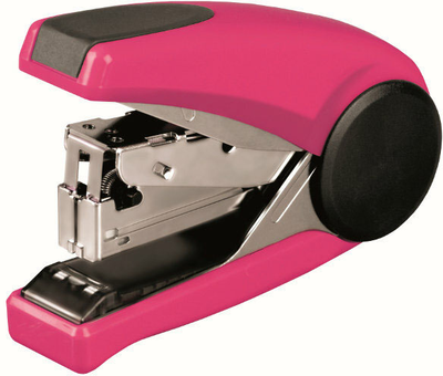 Zszywacz Tetis One-Touch Różowo-czarny (5906858028362)