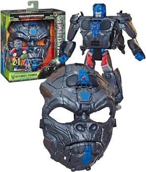 Маска Трансформер 2 в 1 Восхождение Звероботов Transformers Rise of the Beasts Movie Optimus Primal Mask Hasbro (F4650)