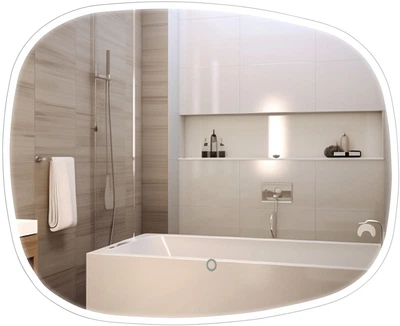 Зеркало AQUA RODOS Callisto 90x70 см с LED-подсветкой