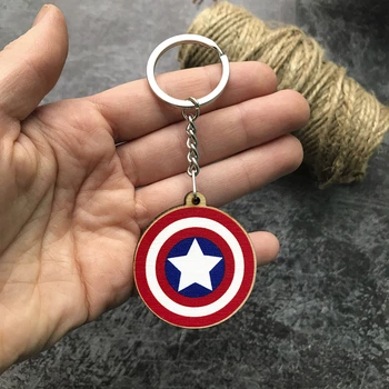 Деревянный брелок Craft Pins Captain America (CU-00944)