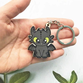 Деревянный брелок Craft Pins Беззубик (CU-01385)