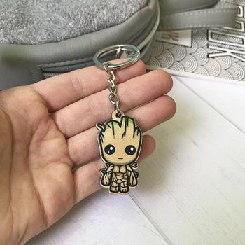 Деревянный брелок Craft Pins Маленький Грут (CU-00903)