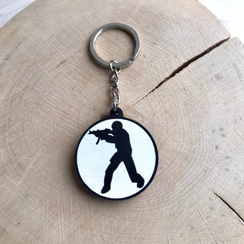 Деревянный брелок Craft Pins Counter-Strike (CU-00967)