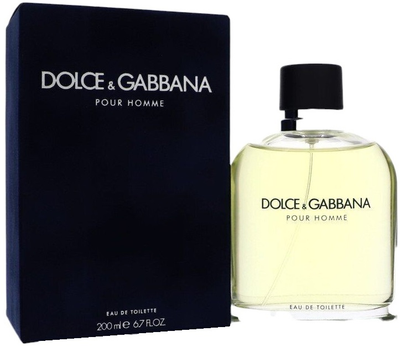 Туалетна вода Dolce & Gabbana Pour Homme 200 мл (8057971180417)