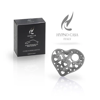 Арома-картридж в машину Hypno Casa LUXURY LINE HEART, аромат - CUORE DI BERGAMOTTO (1408G-HYP)