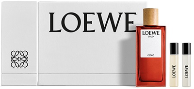 Zestaw męski Loewe Solo Loewe Cedro Woda toaletowa 100 ml + Woda toaletowa 2 x 10 ml (8426017077903)