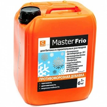 Противоморозная добавка Coral MasterFrio 5л