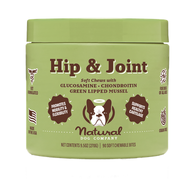 Витаминный комплекс для суставов и связок собак Hip&Joint Natural Dog Company 90шт в банке