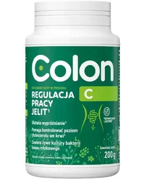 Растворная клетчатка инулин, лактобактерии, правильное функционирование кишечника Колон С, Colon C, 200 г
