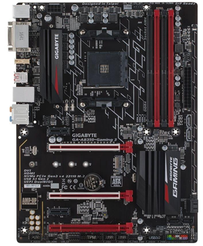 Материнська плата Gigabyte Ga-AB350-Gaming 3 (Ga-AB350-Gaming 3) (sAM4, AMD B350, ATX) Б/в
