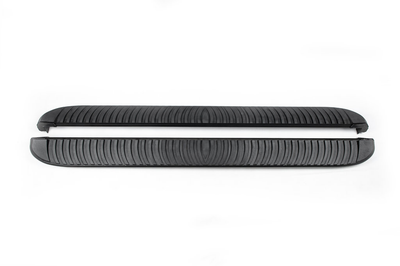 Боковые пороги Tayga Black (2 шт., алюминий) для Jeep Grand Cherokee WJ 1999-2004 гг
