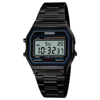 Чоловічі годинники Skmei Popular 1123 Чорні