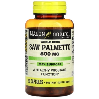 Екстракти ягід сереноа Mason Natural Saw Palmetto 500 mg 90 Caps