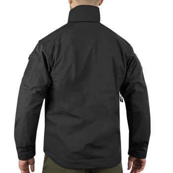Куртка демісезонна софтшелл Sturm Mil-Tec SOFTSHELL JACKET SCU Black XL (10864002)