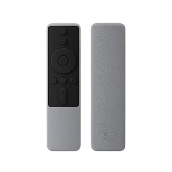 Силиконовый чехол SIKAI для пульта ДУ телевізора Xiaomi Mi TV 4A / 4C / 4S / 4X - Сірий / Чорний