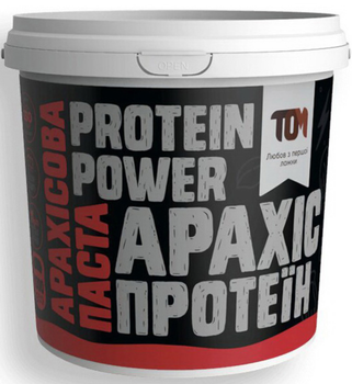 Арахисовая паста TOM peanut butter 1кг с протеином