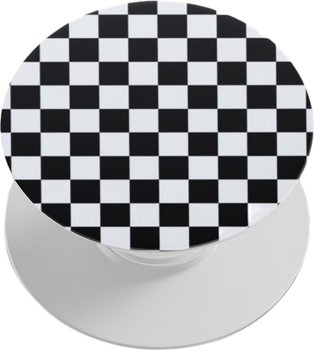 Тримач та підставка для телефону iLike Universal Pop Holder Chess board Black/White (ILIUNPH18)