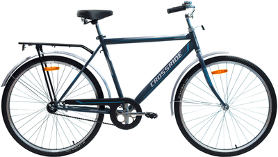Велосипед Crossride Comfort-М 28" 22" 2023 Серый (0927-2)
