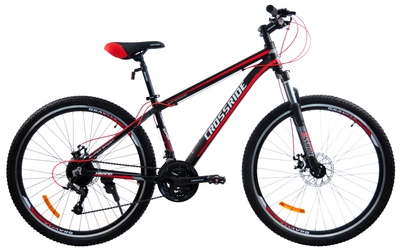 Велосипед Crossride Hilland 27.5" 17" 2023 Черно-красный (0247-К-17)