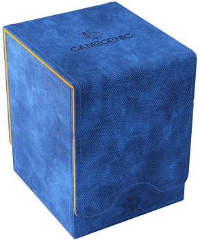 Pudełko na karty Gamegenic Squire 100+ XL Convertible Exclusive Line 7.8 x 9.6 x 10.4 cm Blue / Orange (4251715412916)