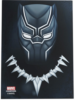 Koszulki na karty Gamegenic Marvel Champions Art Sleeves 66 x 91 mm Black Panther 50 + 1 szt (4251715409596)