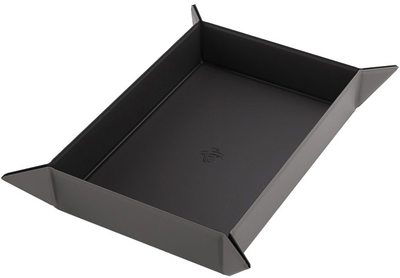 Килимок для гри в кості Gamegenic Magnetic Dice Tray прямокутний Black / Gray (4251715411094)