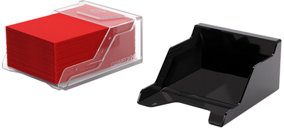 Коробка для карток Gamegenic Bastion 50+ Black / Clear (4251715413753)