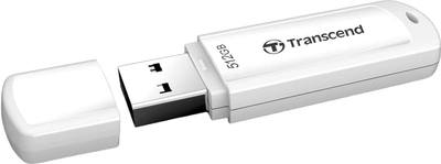 Pendrive Transcend 512GB USB 3.1 White (TS512GJF730)