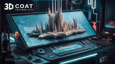 Програмне забезпечення для 3D моделювання 3DCoatTextura 2024, 1 ПК, безтермінова ліцензія
