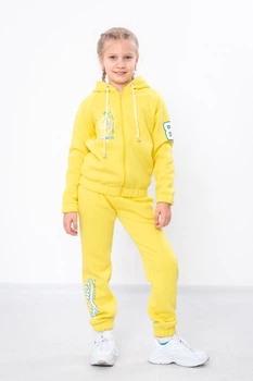 Костюм для дівчинки Носи своє 110 Жовтий (p-13162-146452)