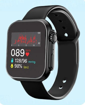 Смарт часы Smart Watch U8 Black Pro Max с сенсорным экраном.