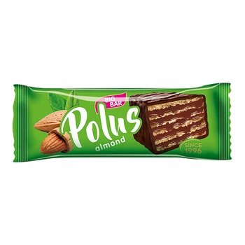 Торт вафельний глазурований Polus Мигдаль 50 г