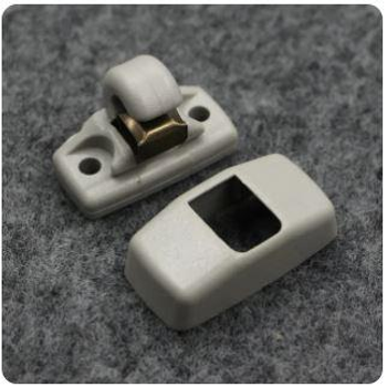 Тримач сонцезахисного козирка Audi, Seat, Skoda, Volkswagen 3B0857561B, 3B0857561BY20, колір світло-сірий (DK3085)