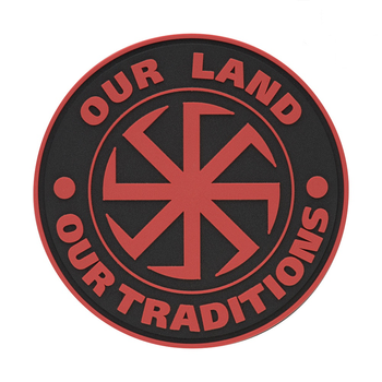 Нашивка M-Tac Our Land PVC Red