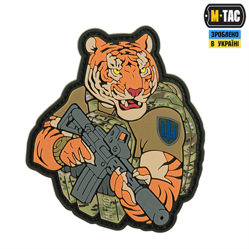Тигр піхота нашивка Гірська PVC M-Tac