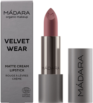 Матова губна помада Madara Velvet Cream Lipstick 31 Cool Nude 3.8 г (4752223006654)