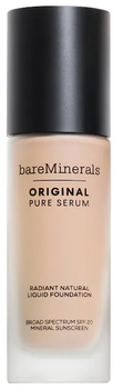 Тональна основа-сироватка Bareminerals Original Pure Serum Liquid Foundation SPF 20 Fair Cool 1 30 мл (194248097783)