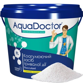 Коагулянт Aquadoctor FL 5 кг гранули, засіб проти каламутності води у басейні