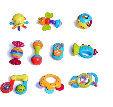 Набор погремушек Hola 10 предметов Multicolor (112416)