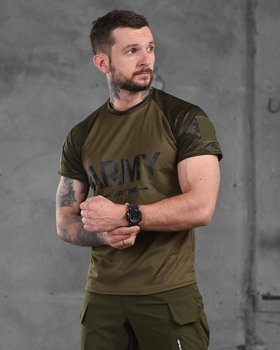 Потоотводящая футболка Army темный мультикам ВТ1018 XL