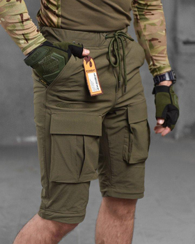 Тактические штаны/шорты combat олива ВТ1014 S