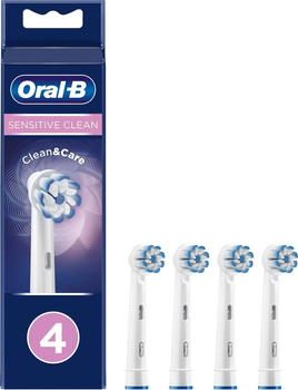 Насадки до зубної щітки Oral-B Sensitive Clean & Care 4 шт. (4210201325550)
