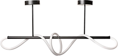 Люстра Berger 7004-PL-50 Black LED 30 Вт 4000K для кухни, спальни, прихожей
