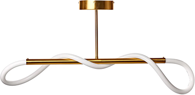 Люстра Berger 7004-PL-40 Gold LED 30 Вт 4000K для кухни, спальни, прихожей