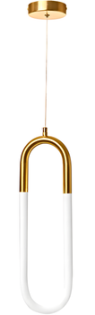 Підвісний світильник Berger 7009-PL-14 Gold LED 14 Вт 4000K для кухні, спальні, передпокою