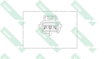 Датчик коленвала LUCAS SEB2006 Jeep Grand Cherokee II (WJ, WG), COMMANDER (XK) 56028136, 56028136AB, 56028136AC