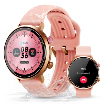 Смарт-часы Smart Watch Oukitel BT-60 AMOLED Gold-Pink